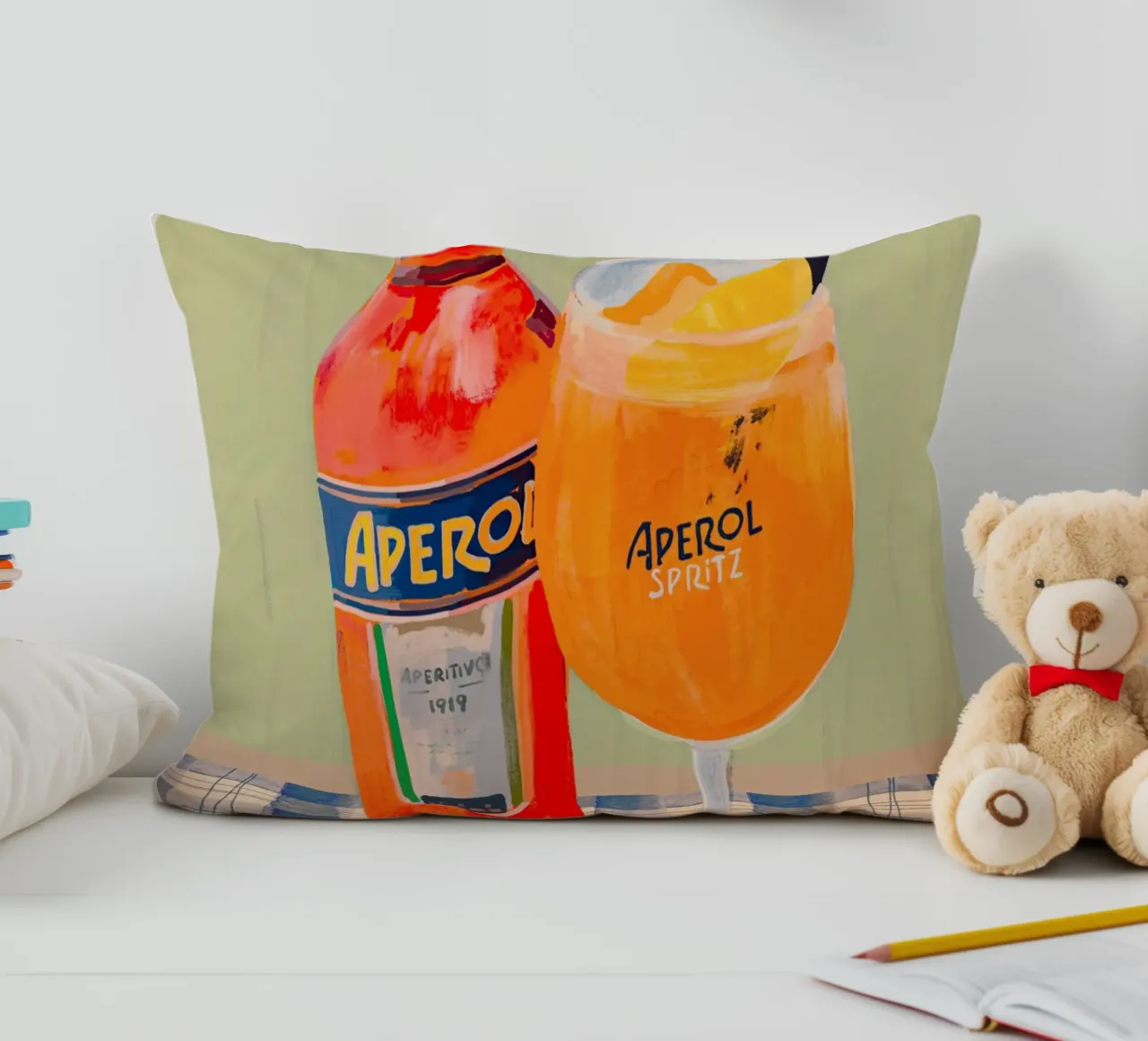 Aperol Spritz cuscino da ThingDesign