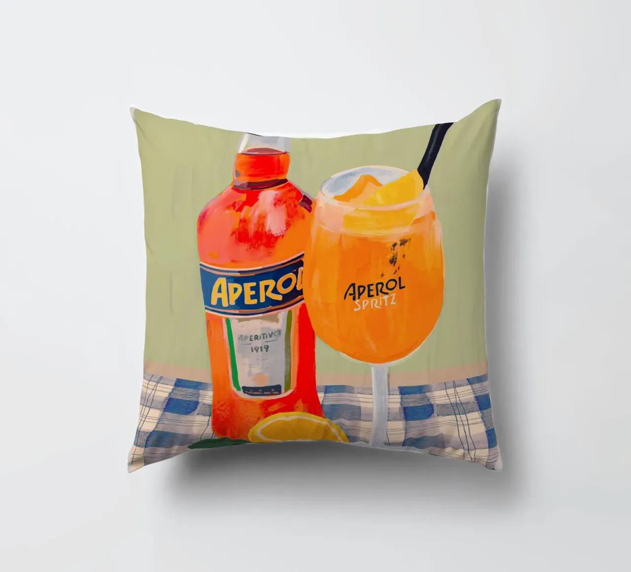 Aperol Spritz cuscino da ThingDesign