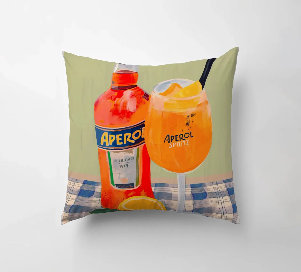 Aperol Spritz cuscino da ThingDesign