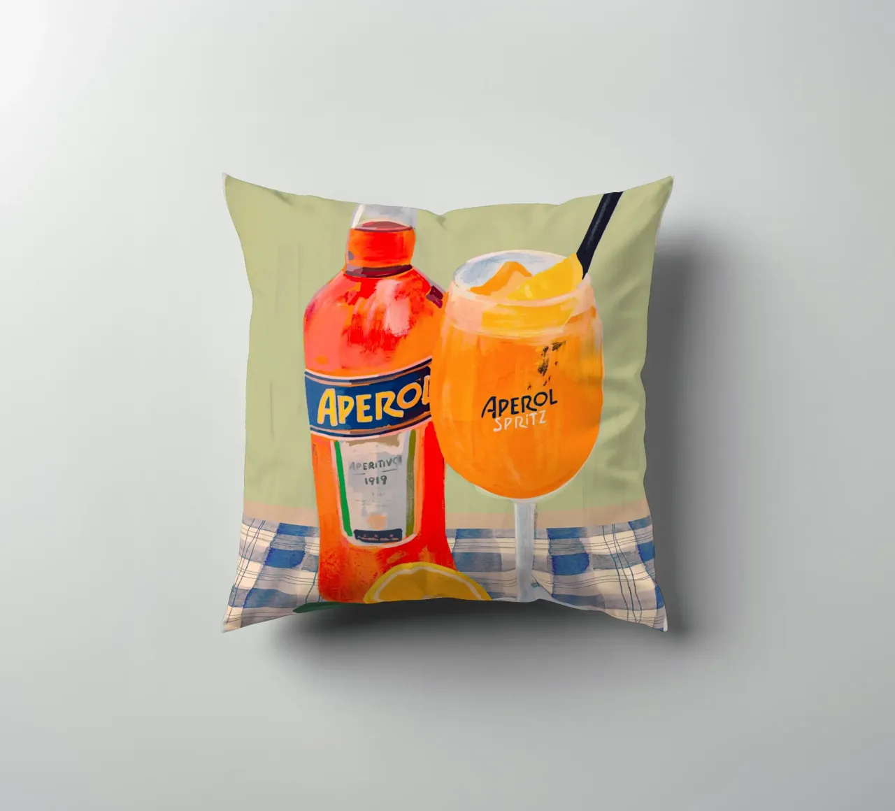 Aperol Spritz cuscino da ThingDesign