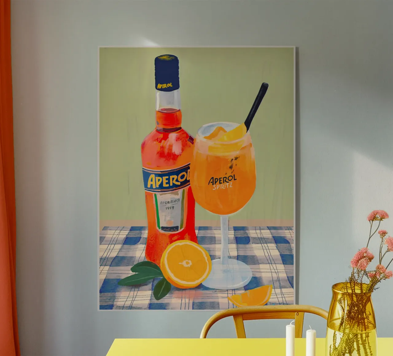 Aperol Spritz plexiglass da ThingDesign