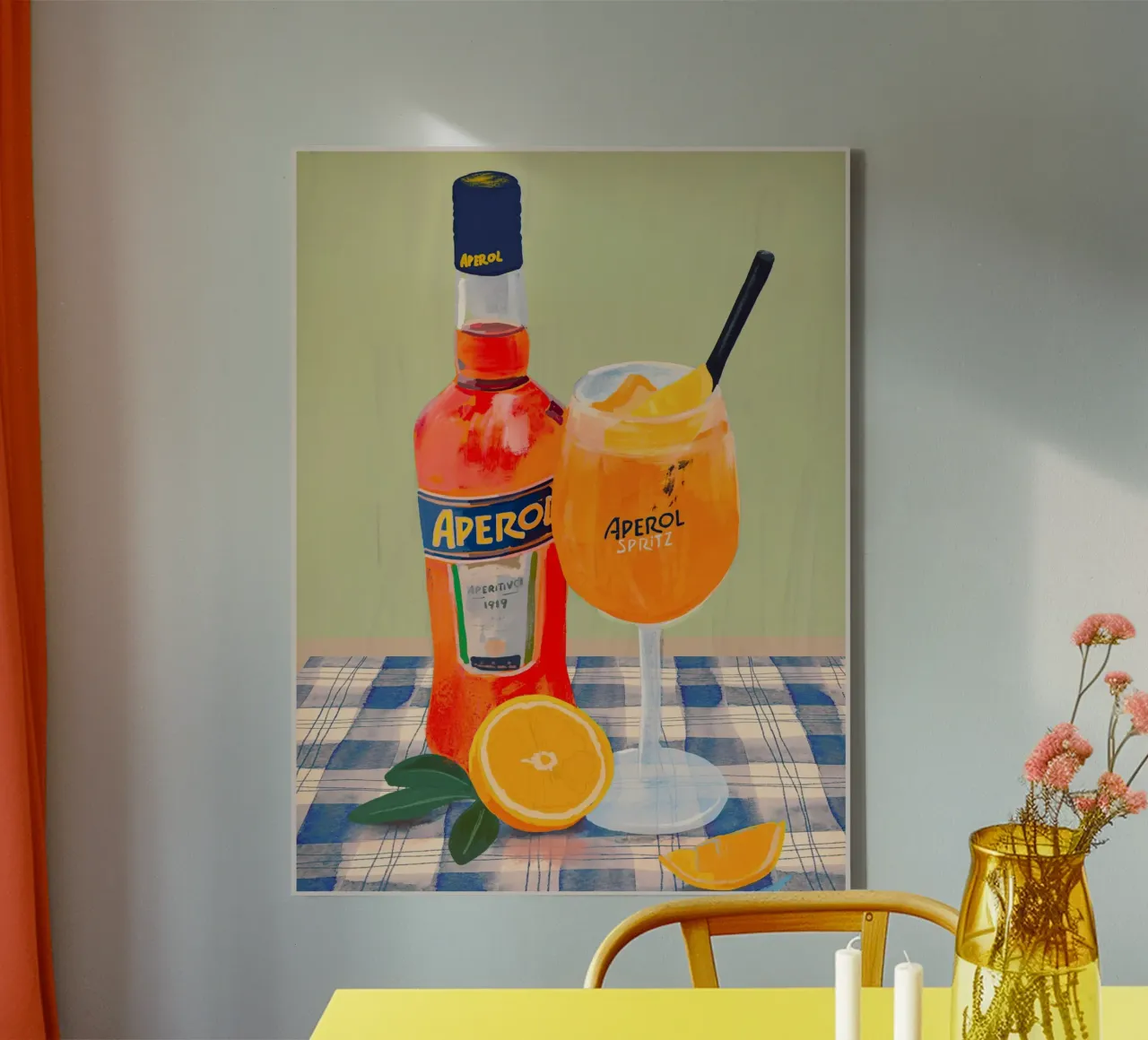 Aperol Spritz Leinwand von ThingDesign