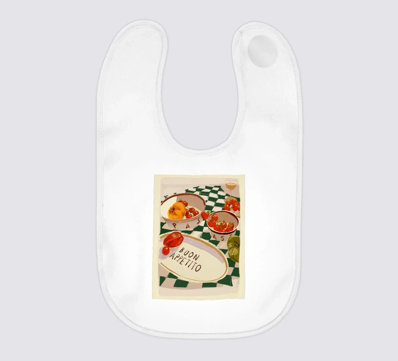 Savourez votre repas bavoir de ThingDesign