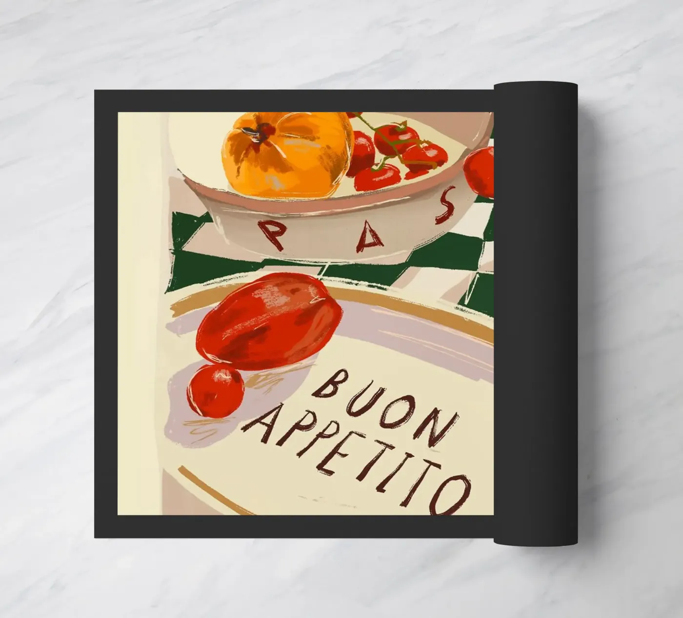 Buon Appetito zerbino da ThingDesign