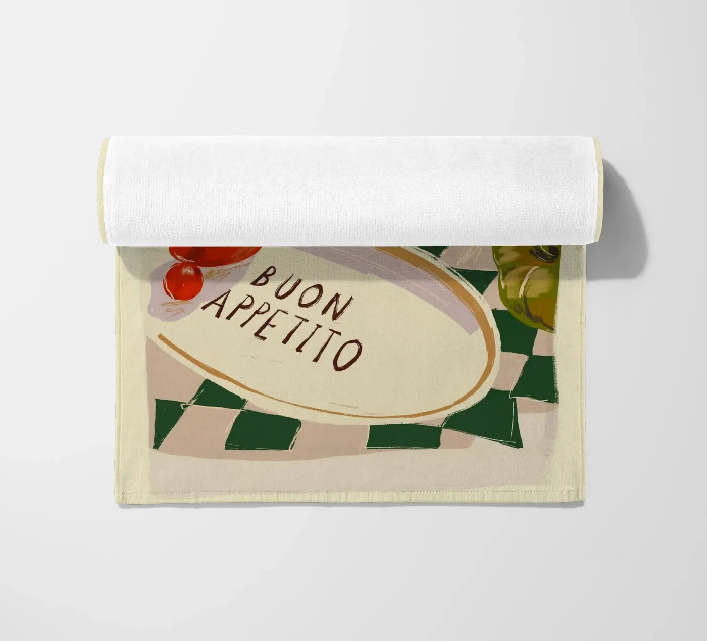 Buon Appetito telo mare da ThingDesign