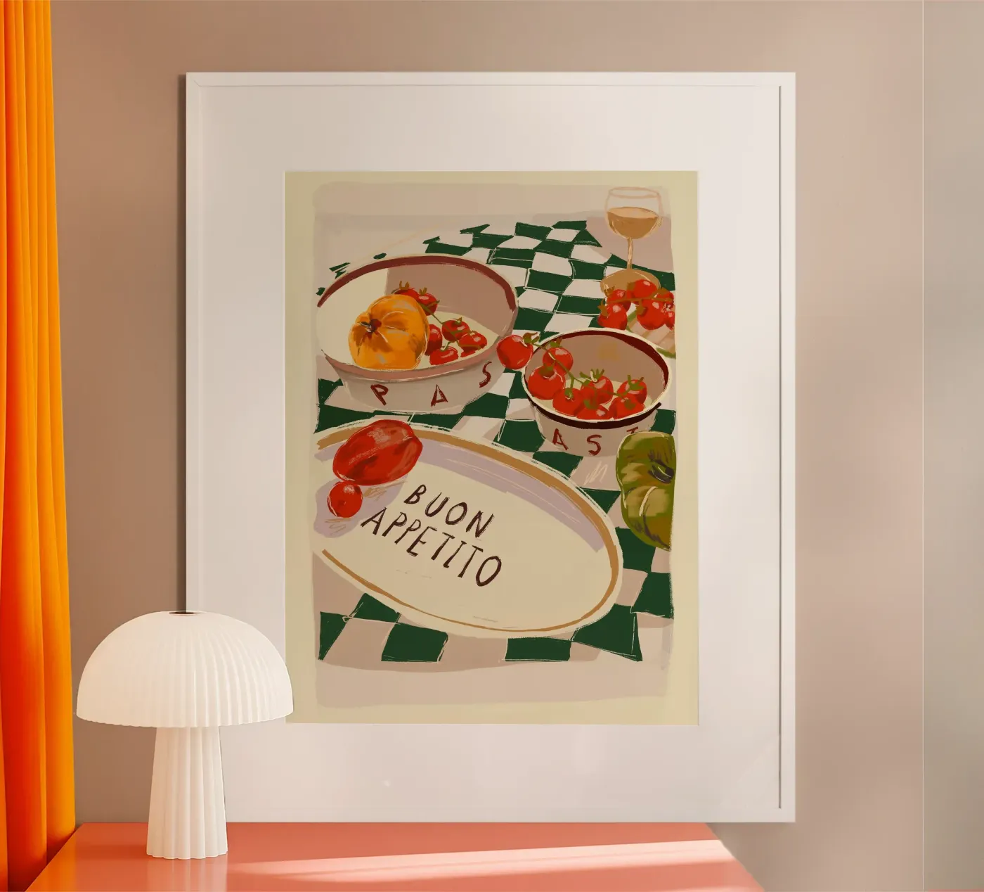 Buon Appetito poster da ThingDesign