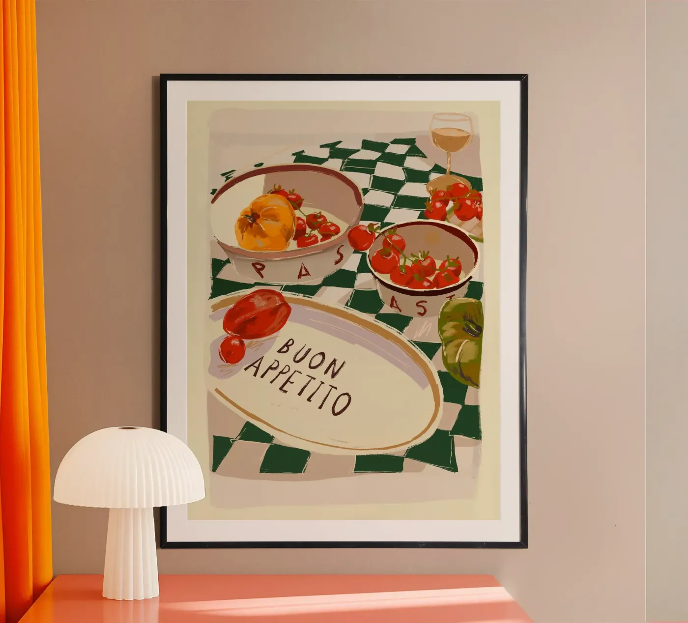 Buon Appetito poster da ThingDesign