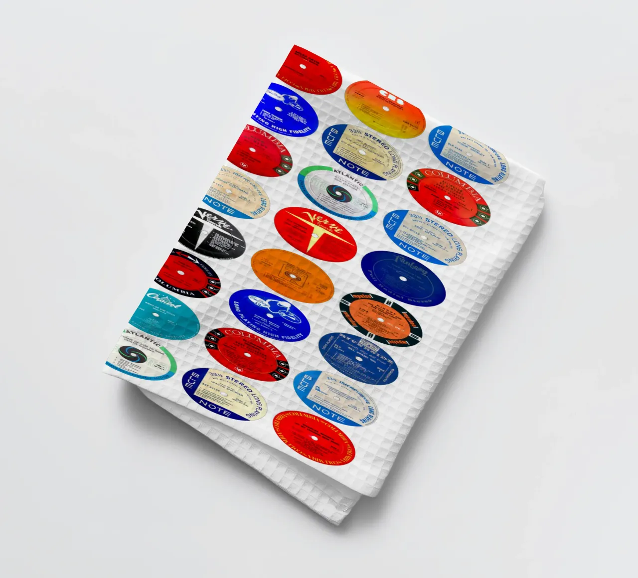 Jazz Vinyl Print - Album di jazz classico canovaccio da cucina da MrMustardPrints