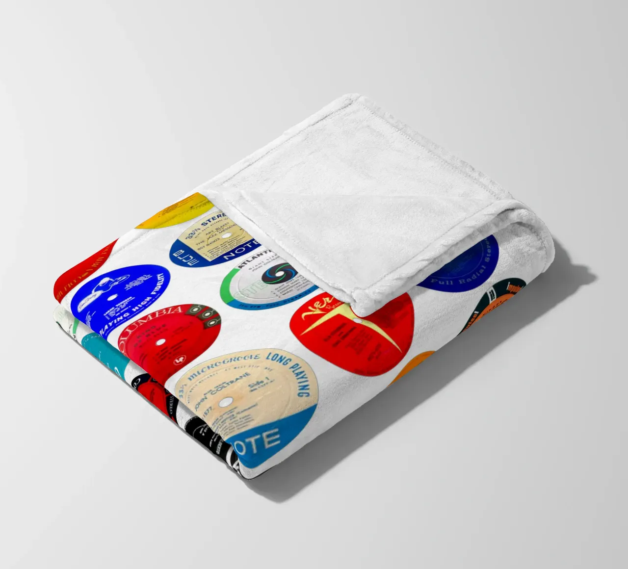 Jazz Vinyl Print - Album di jazz classico coperta in pile da MrMustardPrints