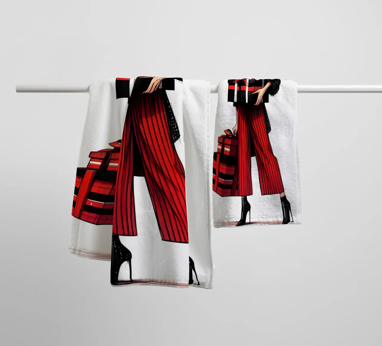 PERFEKTE WEIHNACHTSGESCHENKE Handtuch von ARTOMATIC