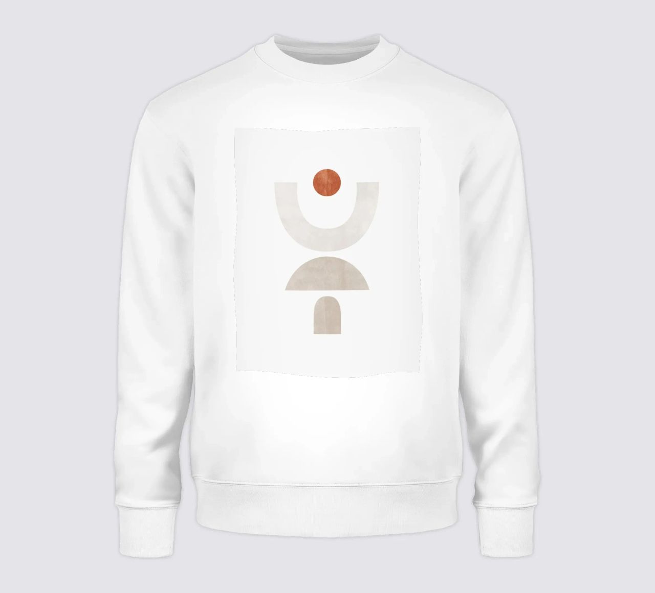 Composizione geometrica astratta minimalista - Composizione 1 felpa da kookiepixel