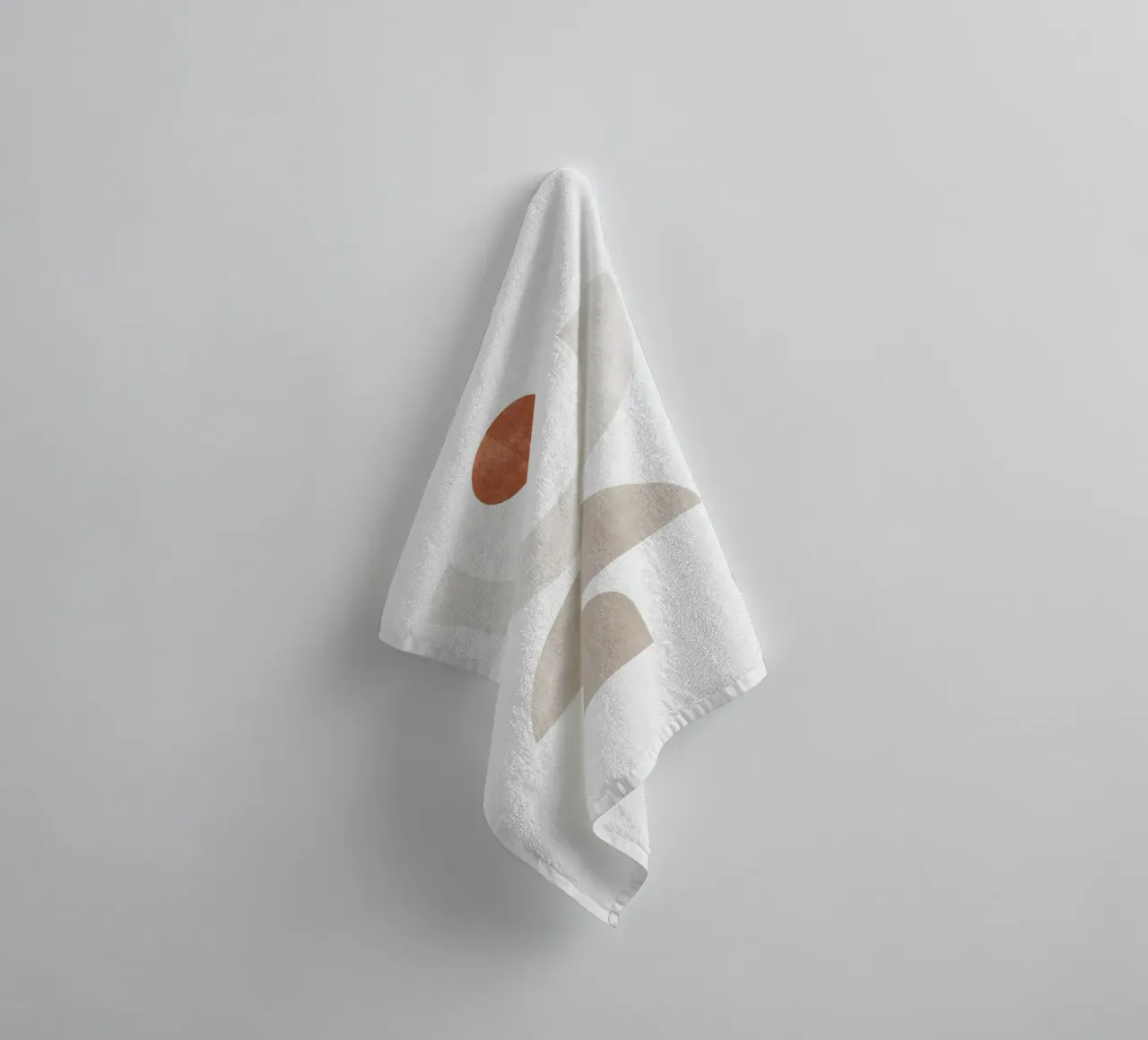 Minimalist Abstract Geometric Composition - Composition 1 towel by kookiepixel