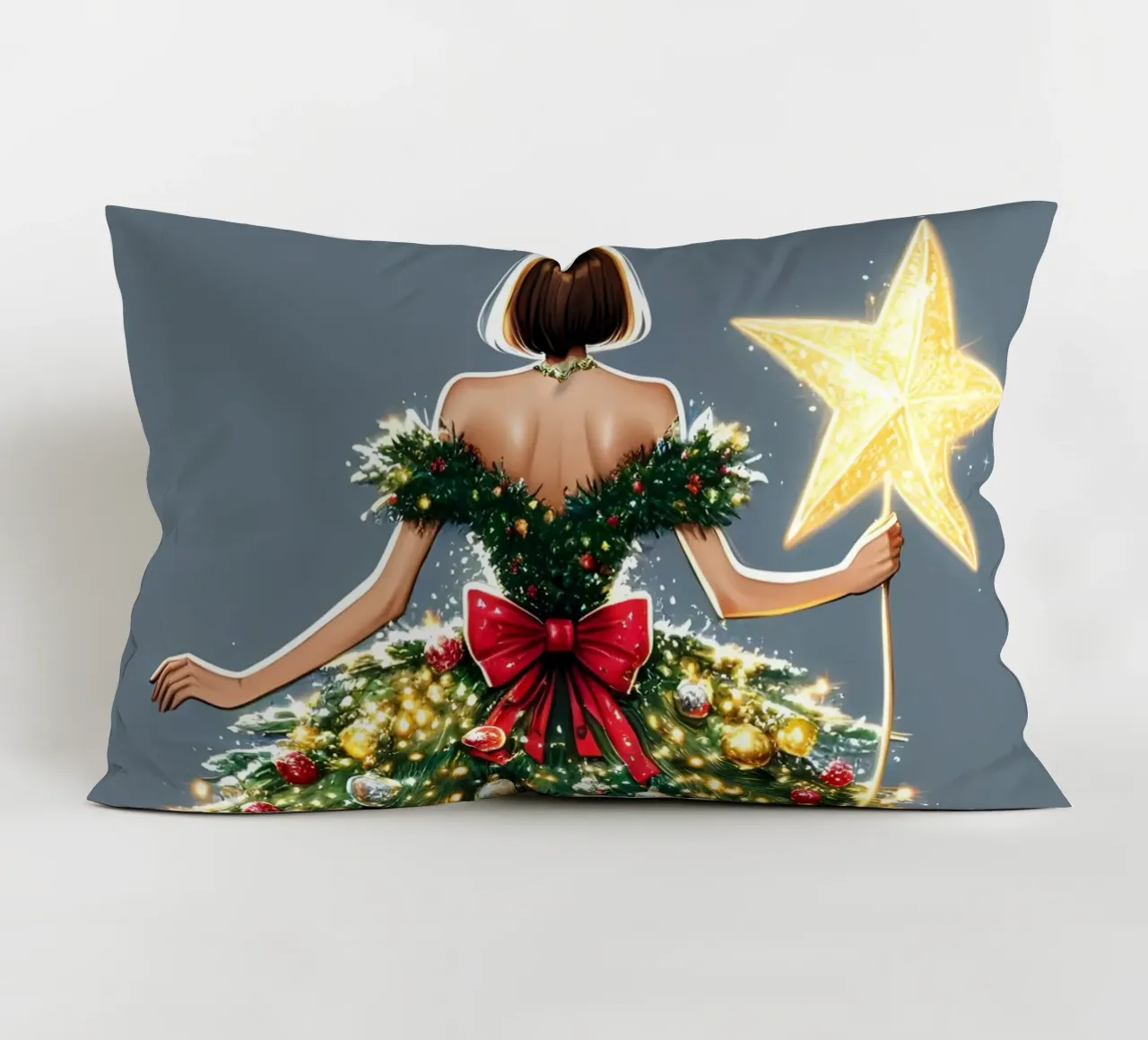 FATA DEL NATALE cuscino da ARTOMATIC
