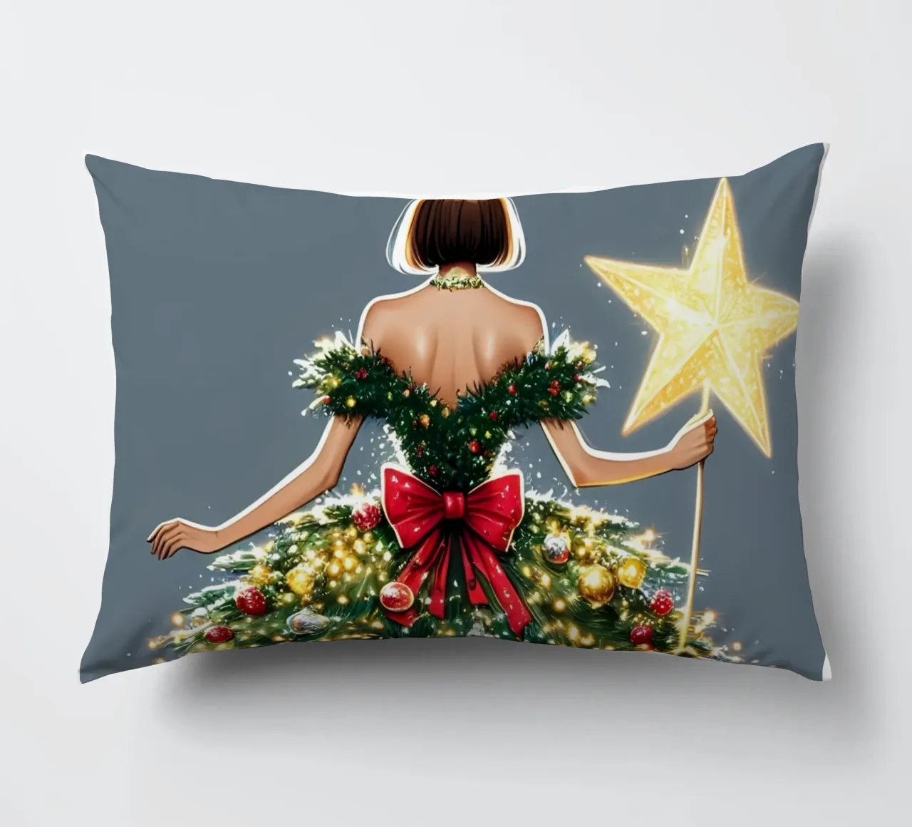 FATA DEL NATALE cuscino da ARTOMATIC