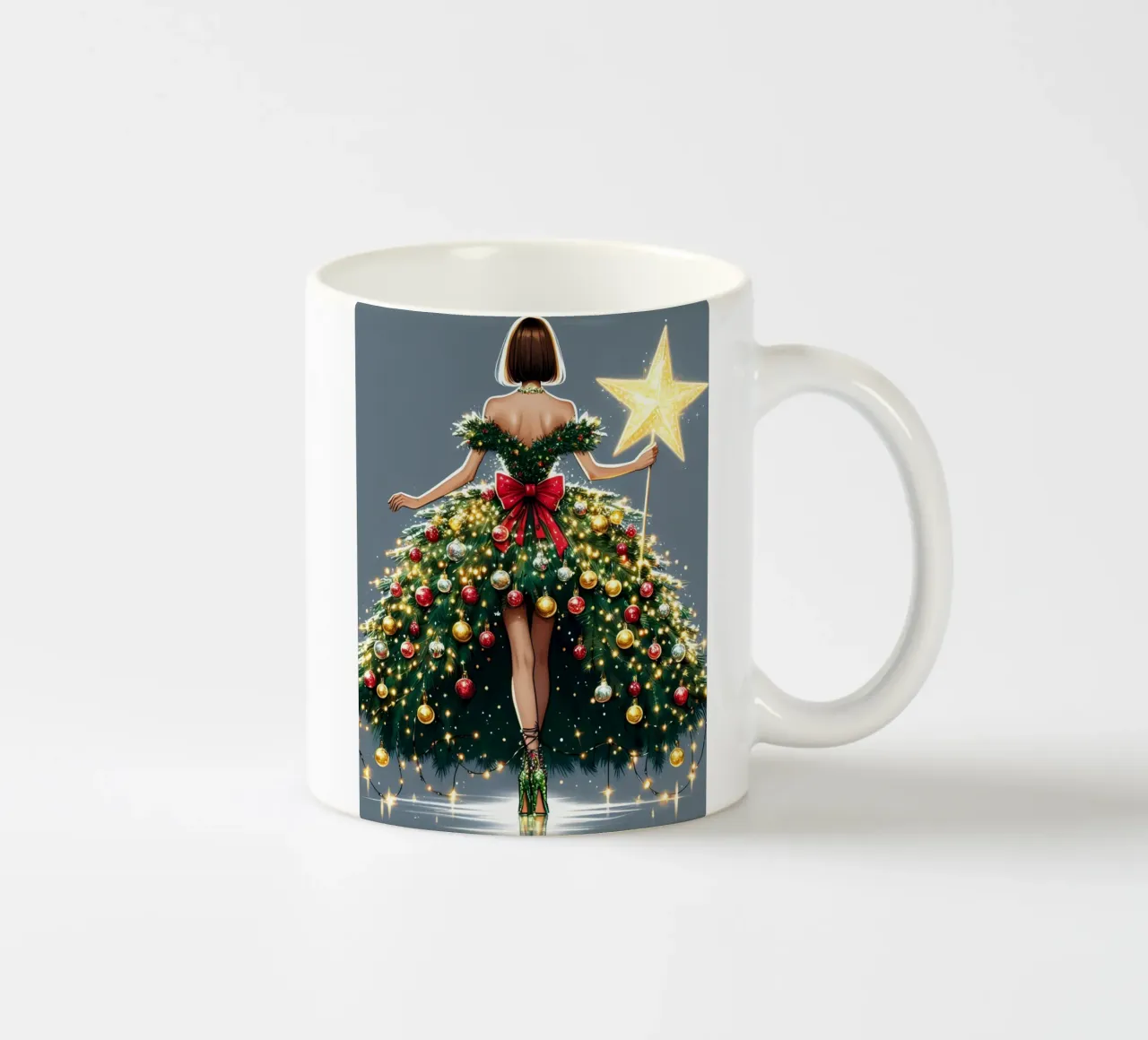 FATA DEL NATALE tazza in ceramica da ARTOMATIC