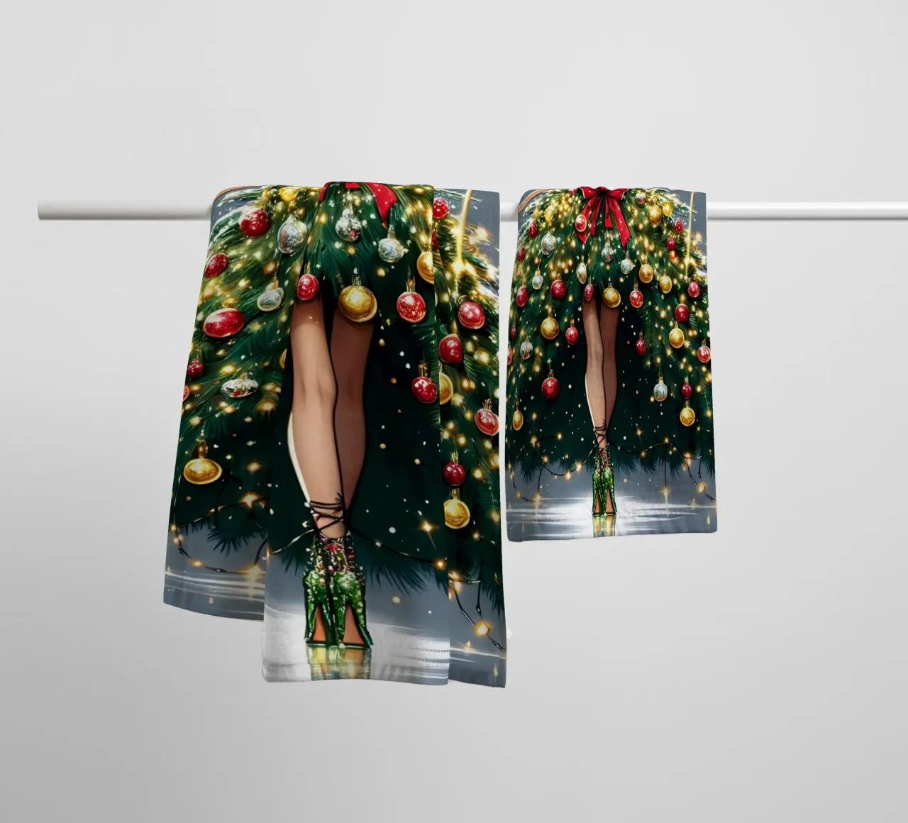 FATA DEL NATALE asciugamano da bagno da ARTOMATIC