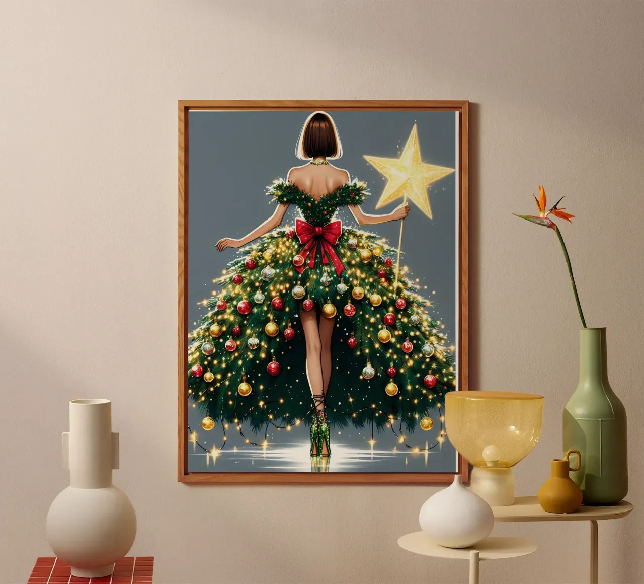 FÉE DE NOËL panneau forex de ARTOMATIC