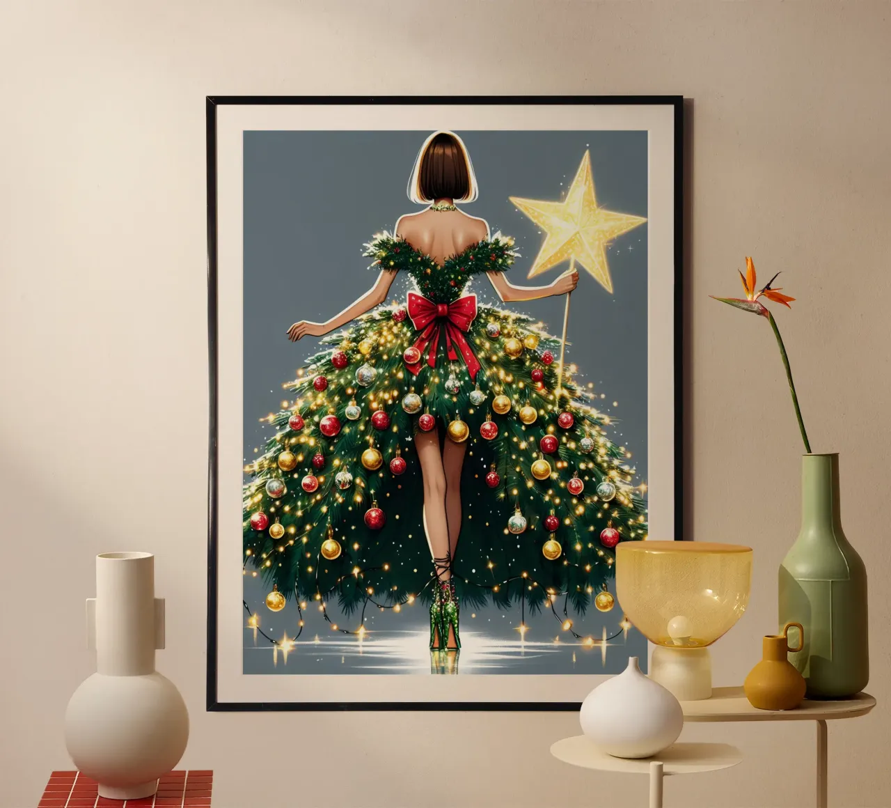 FATA DEL NATALE poster da ARTOMATIC