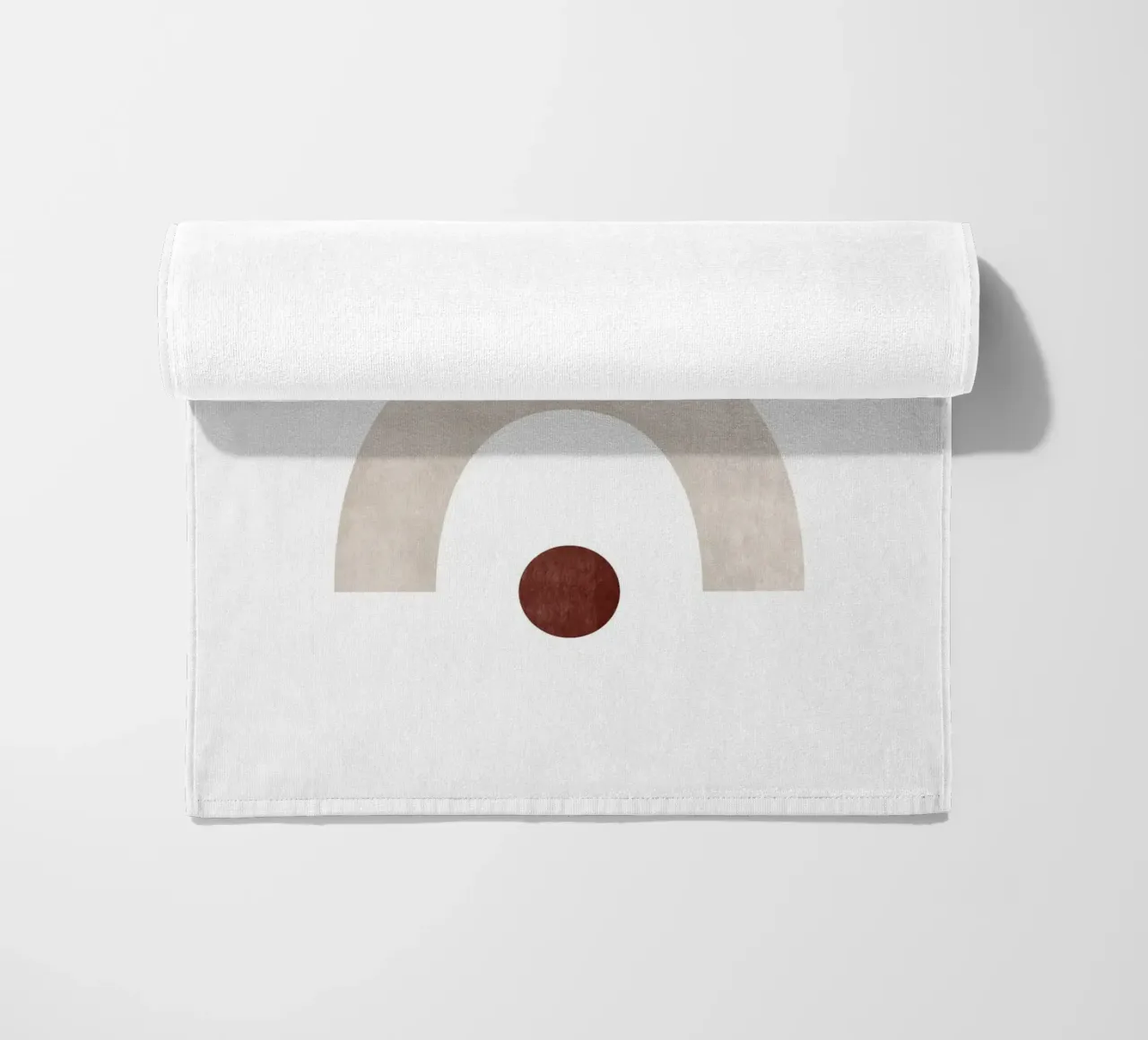 Minimal Abstract Art Print - Geometric Balance beach towel by kookiepixel