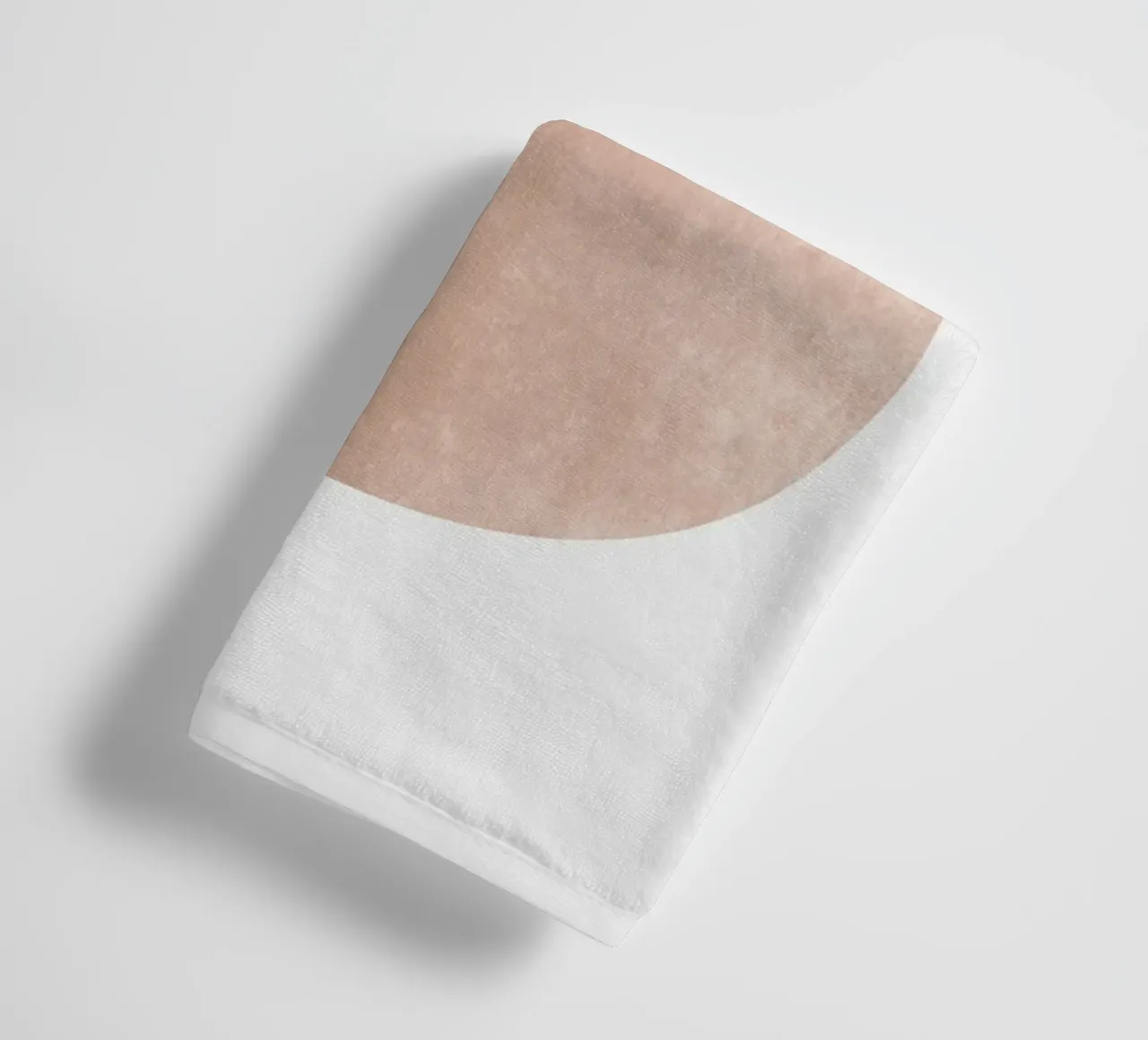 Stampa d'arte moderna minimale - Linee geometriche e toni della terra asciugamano da bagno da kookiepixel