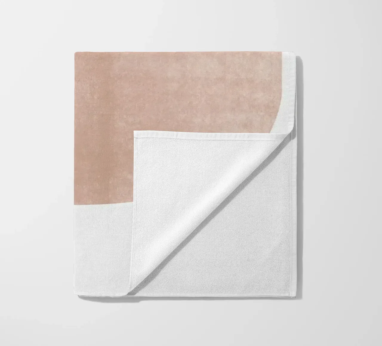 Modern Minimal Art Print - Geometric Lines and Earthy Tones beach towel by kookiepixel