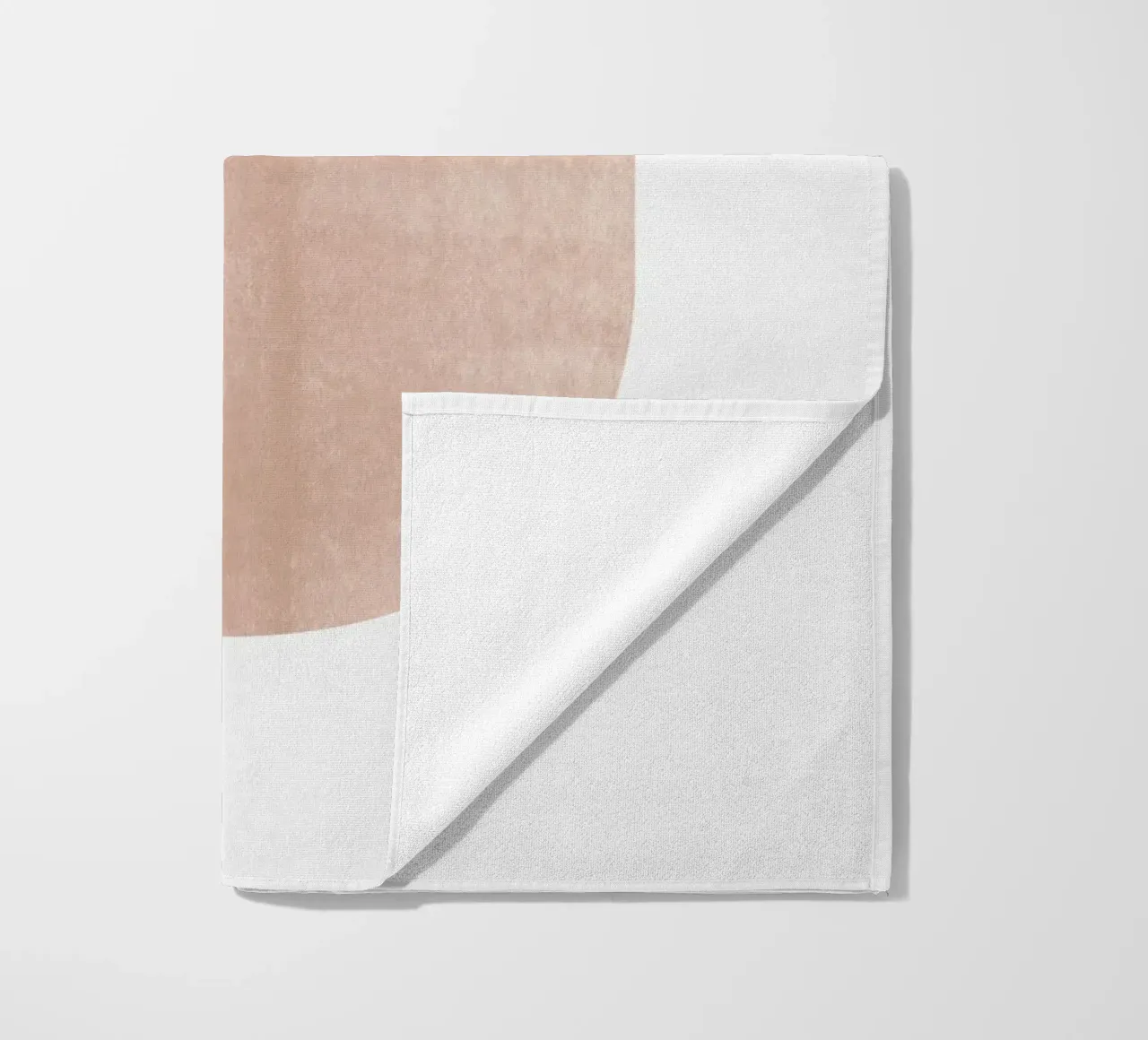 Modern Minimal Art Print - Geometric Lines and Earthy Tones beach towel by kookiepixel