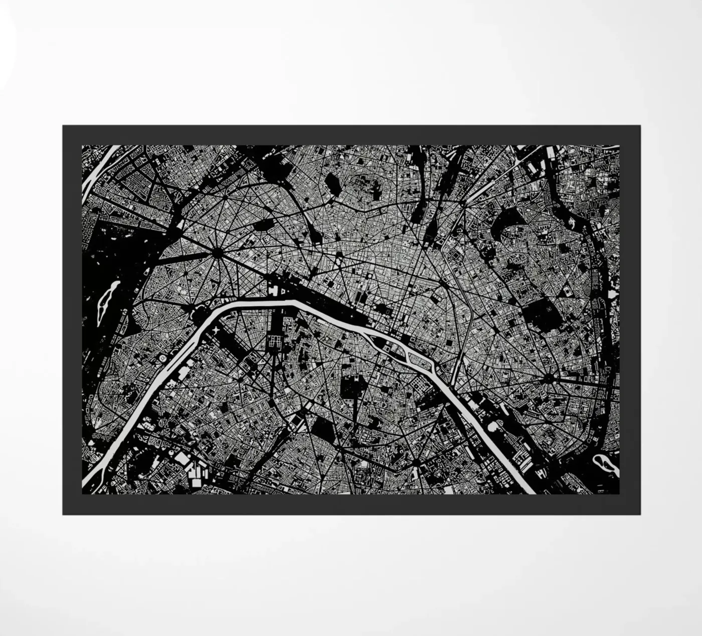 Paris Black zerbino da Urban Maps