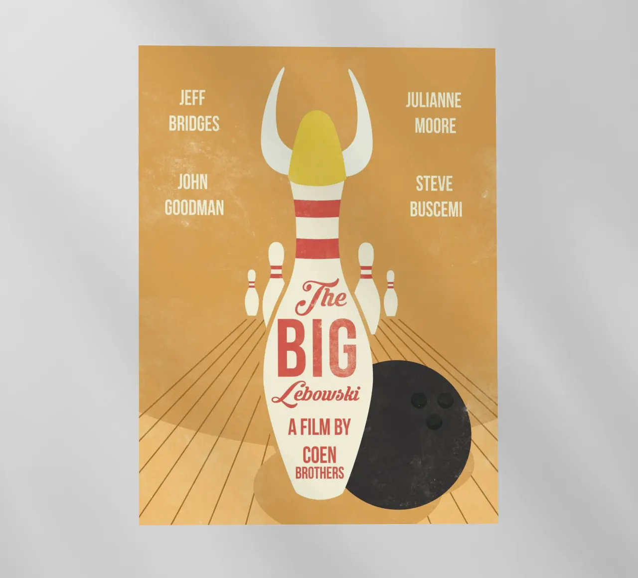 Big lebowski pellicola backlit da 2toastdesign