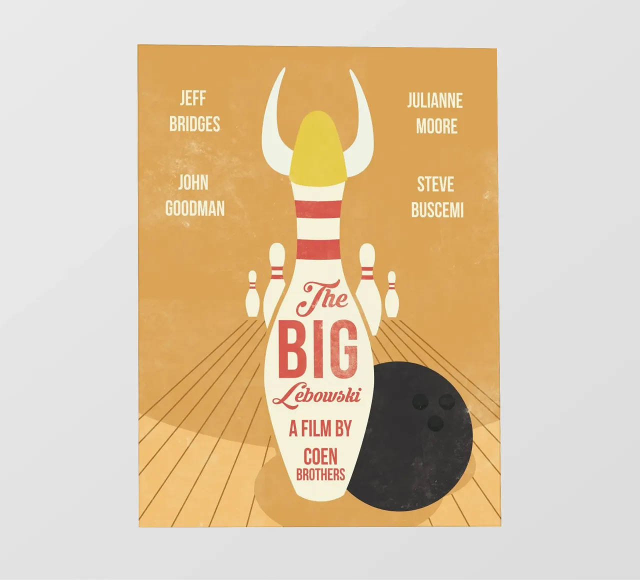 Big lebowski pellicola backlit da 2toastdesign