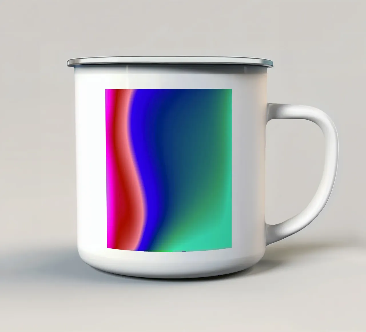 LOVE tazza in smalto da ÂME LIBRE STUDIO