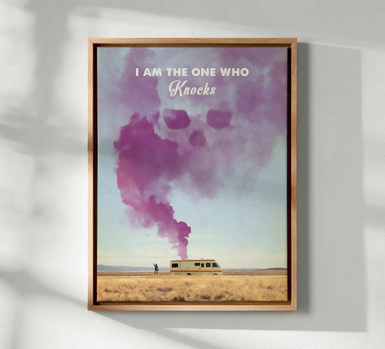 I am the one tela con Cornice a cassetta da 2toastdesign