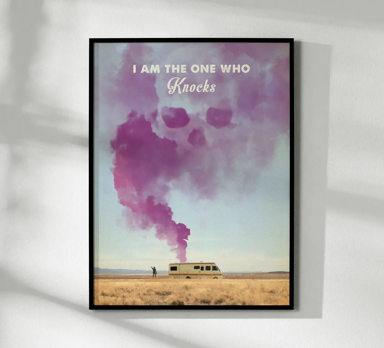 I am the one poster con telaio in alluminio da 2toastdesign