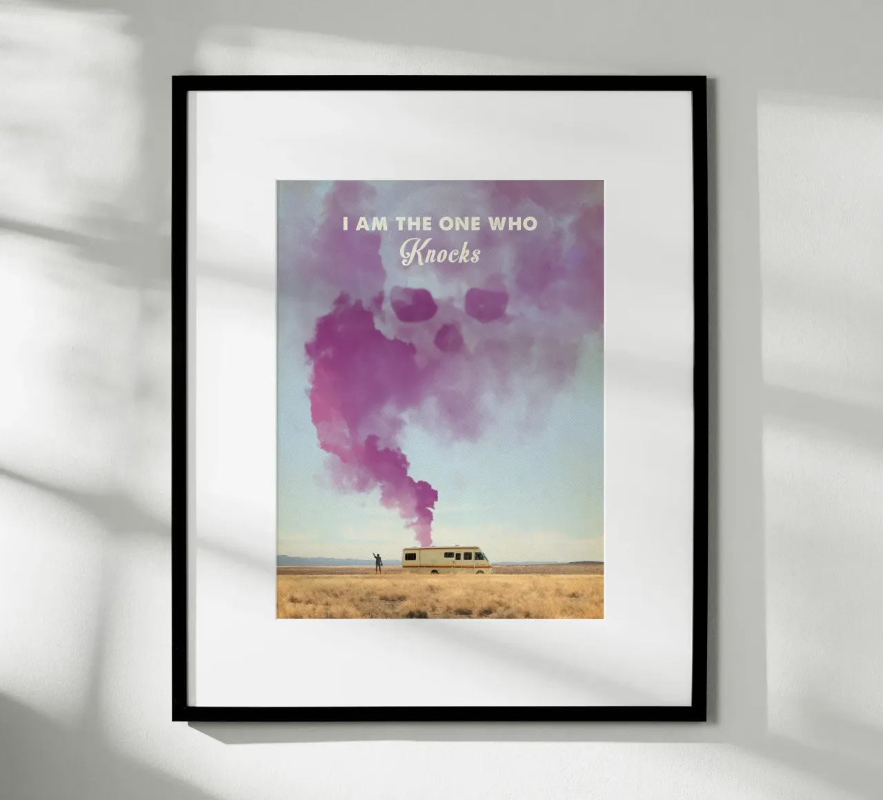 I am the one poster con telaio in alluminio da 2toastdesign