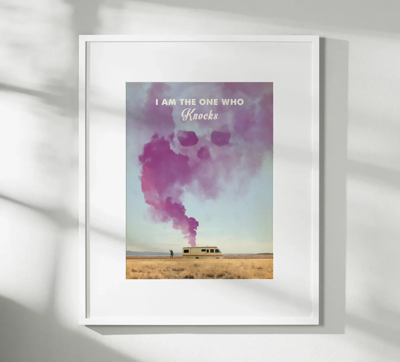 I am the one poster con telaio in alluminio da 2toastdesign