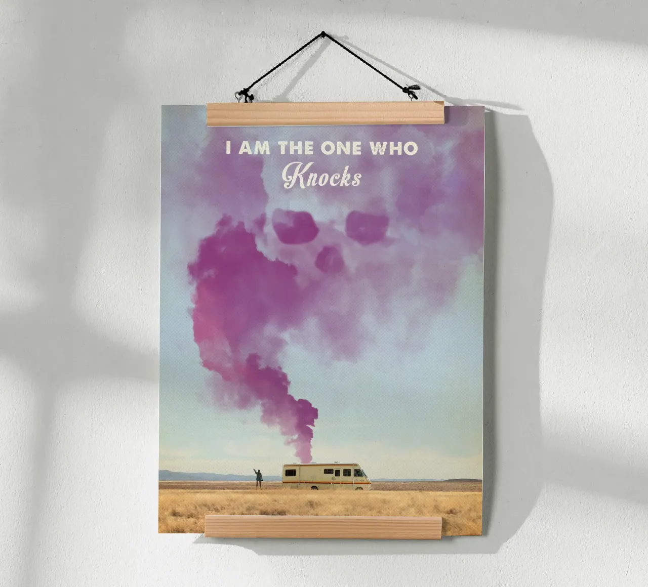 I am the one poster con telaio in alluminio da 2toastdesign
