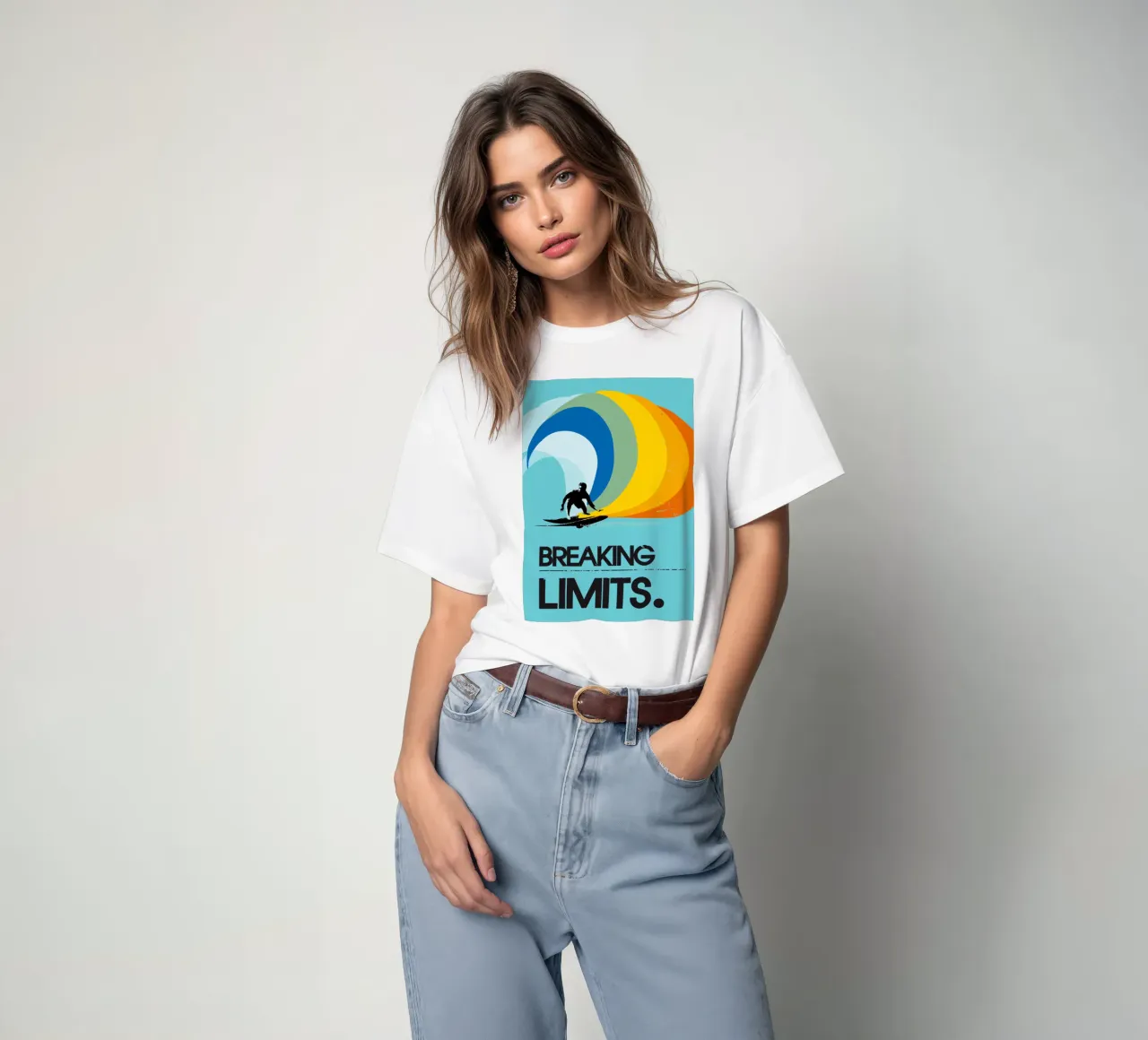 Breaking limits t-shirt da 2toastdesign