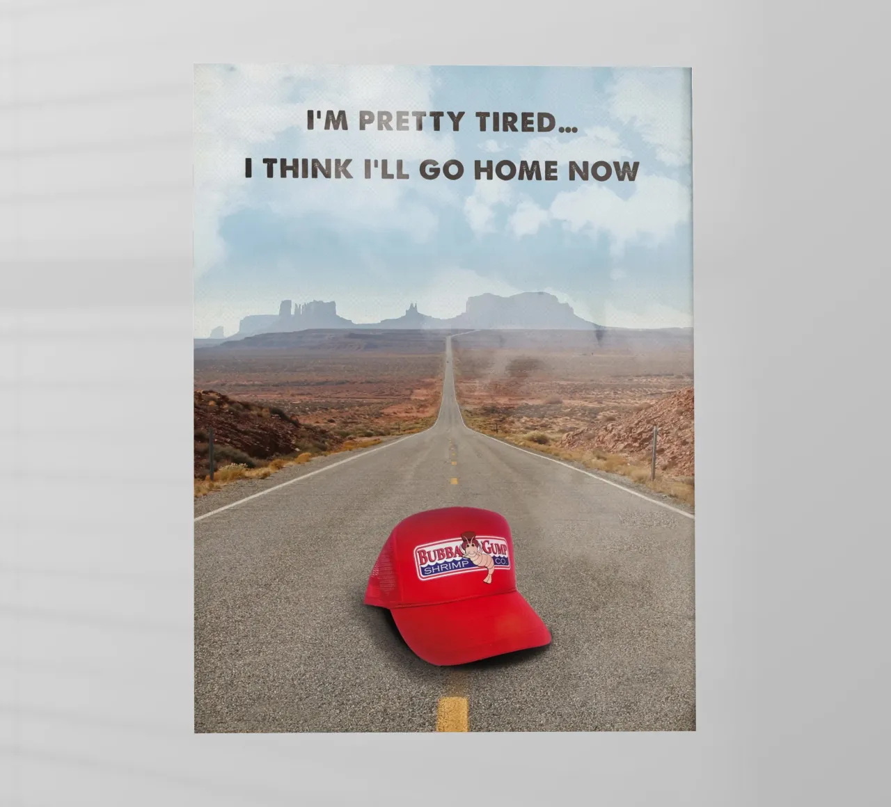 Bubba Gump pellicola backlit da 2toastdesign