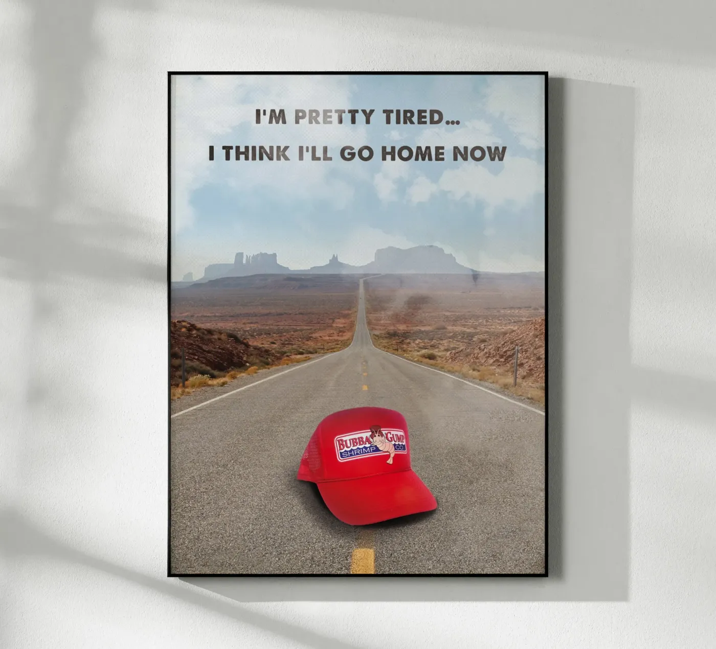 Bubba Gump plexiglas de 2toastdesign