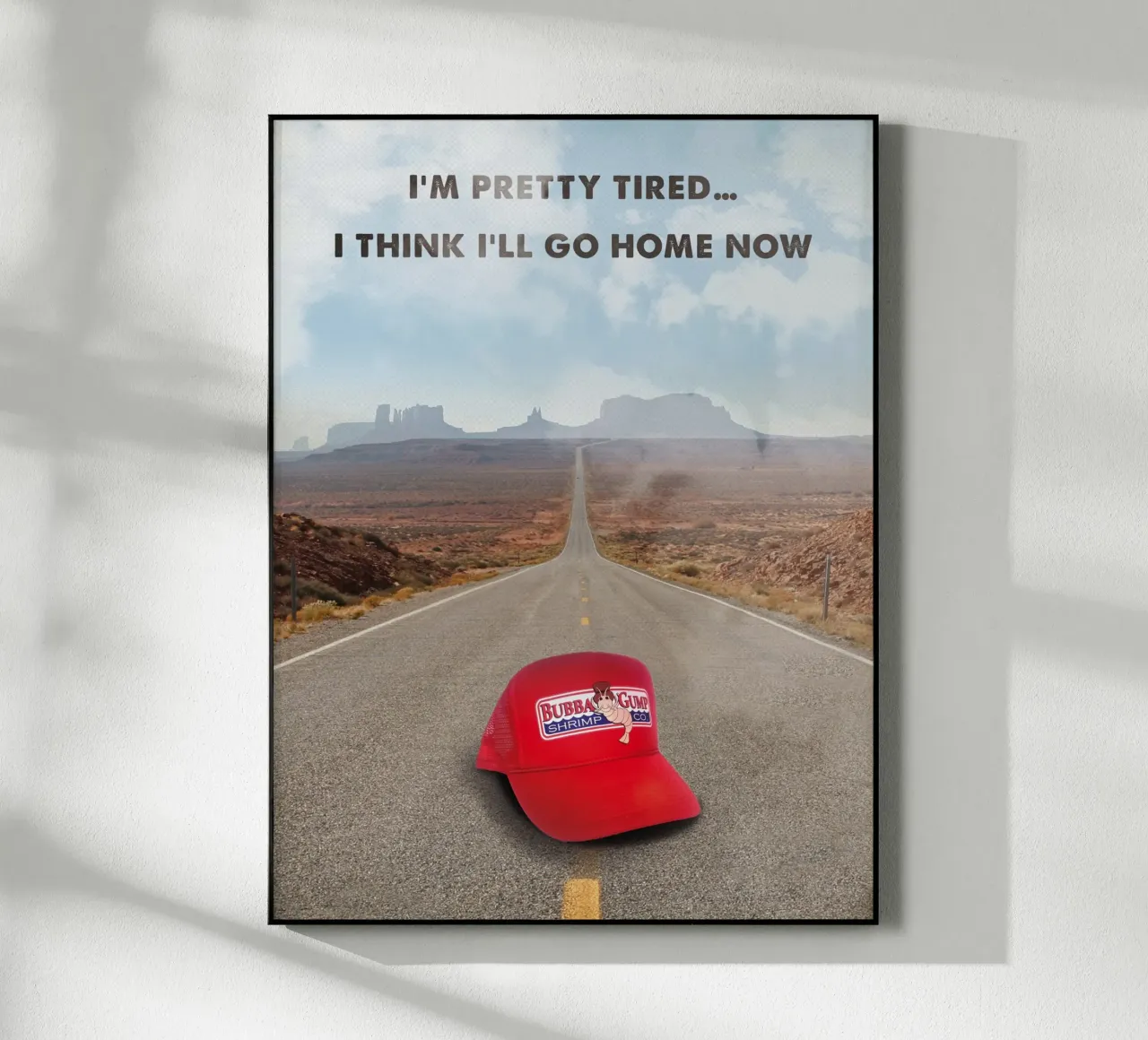 Bubba Gump plexiglass da 2toastdesign