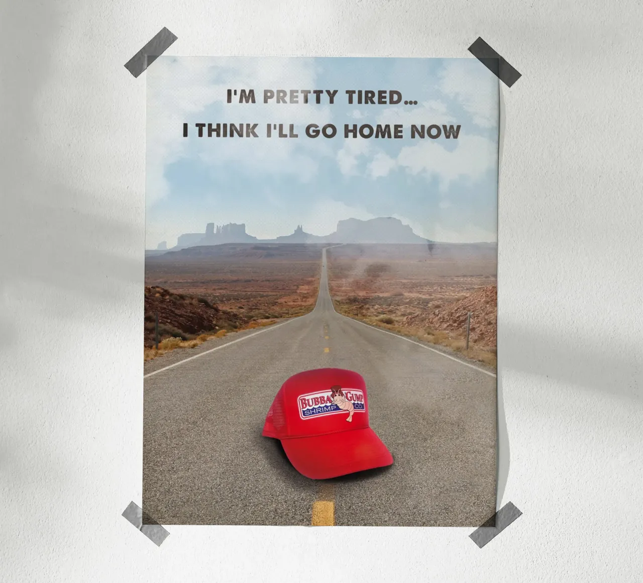 Bubba Gump poster da 2toastdesign