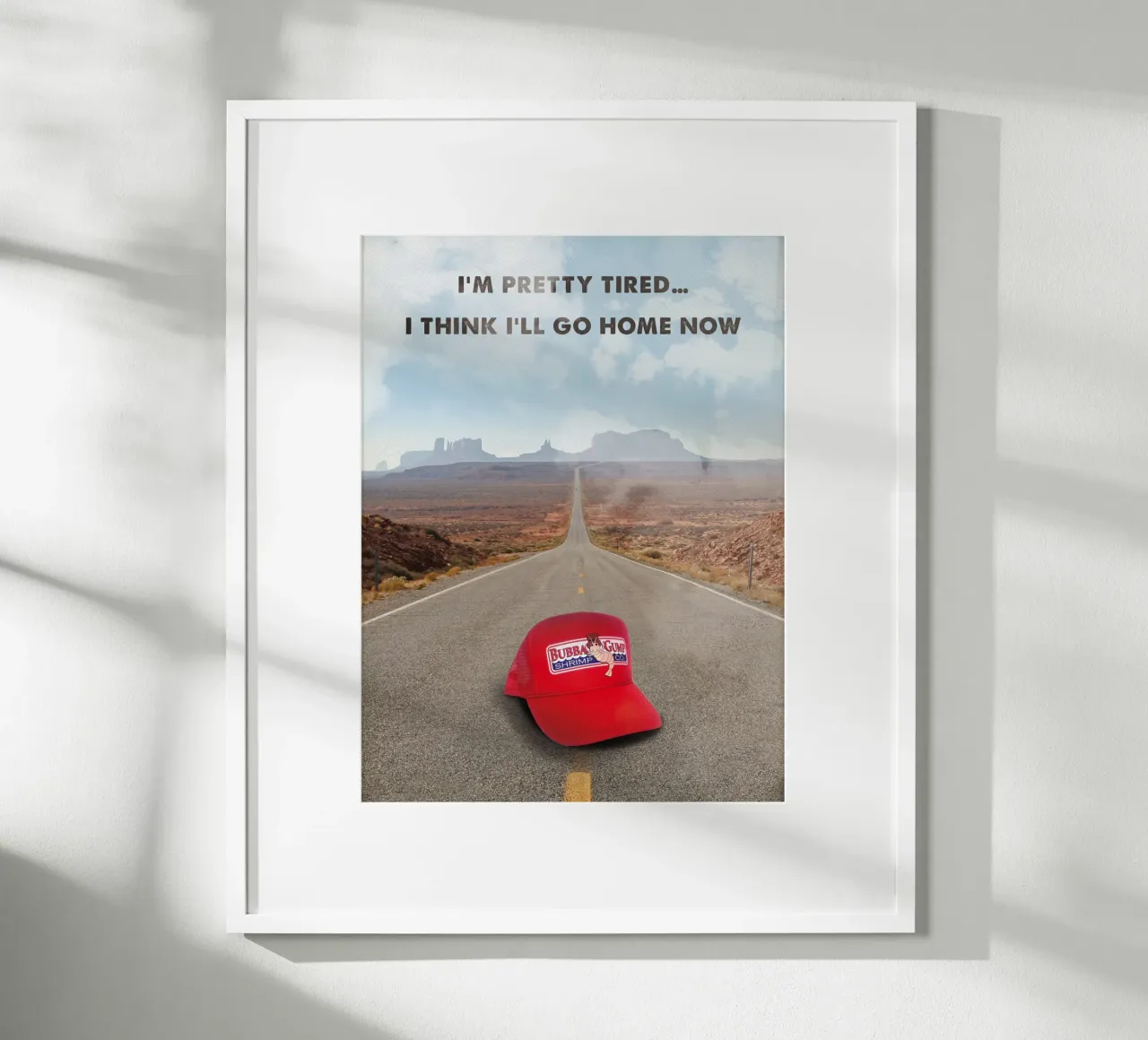 Bubba Gump poster da 2toastdesign