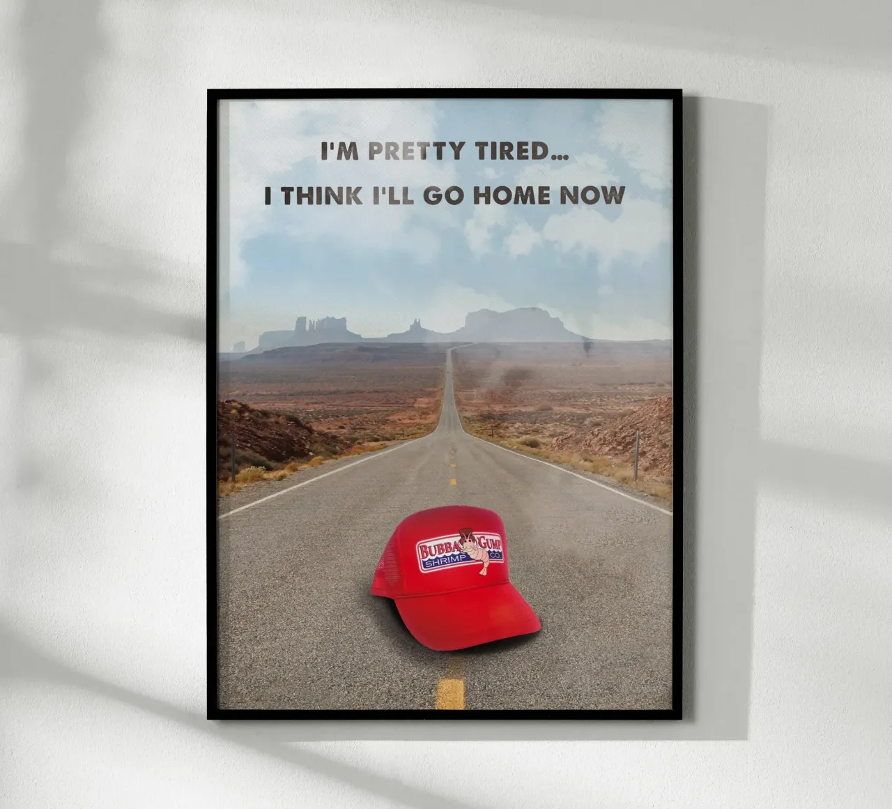 Bubba Gump poster da 2toastdesign