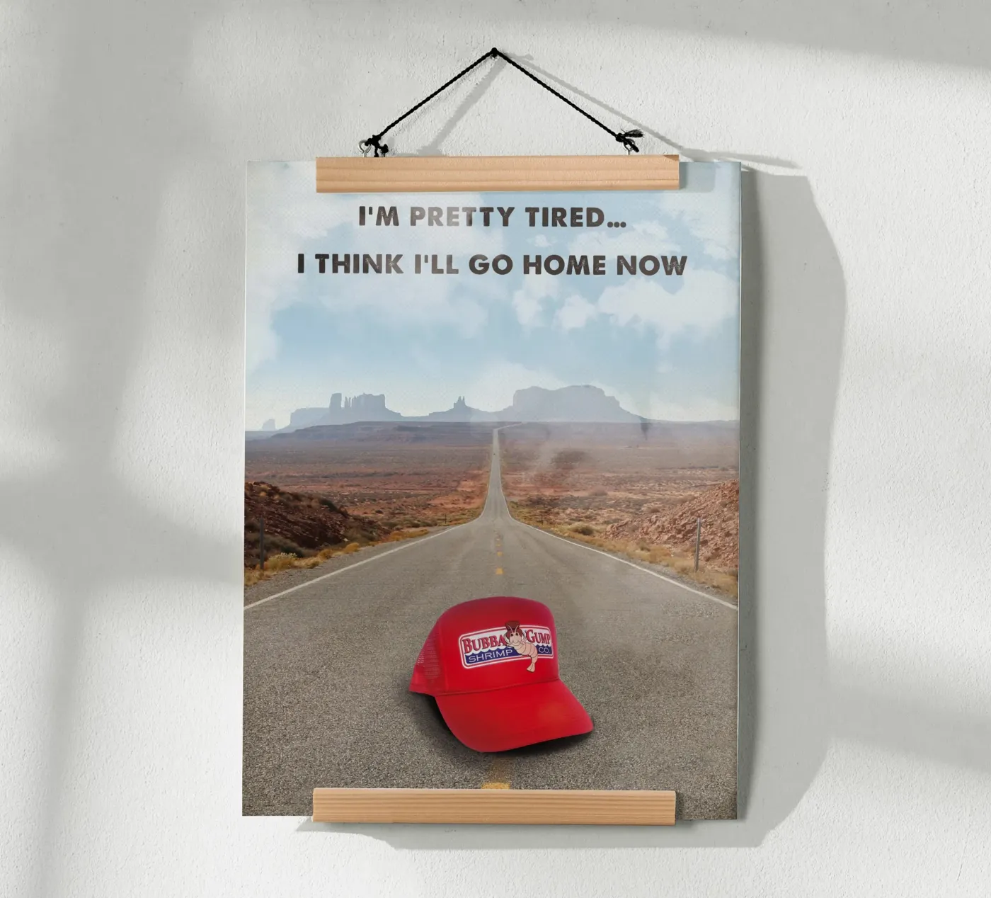 Bubba Gump poster da 2toastdesign