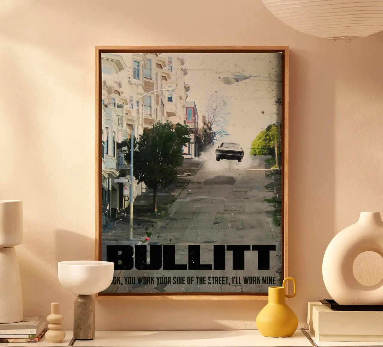 Bullitt tela con Cornice a cassetta da 2toastdesign