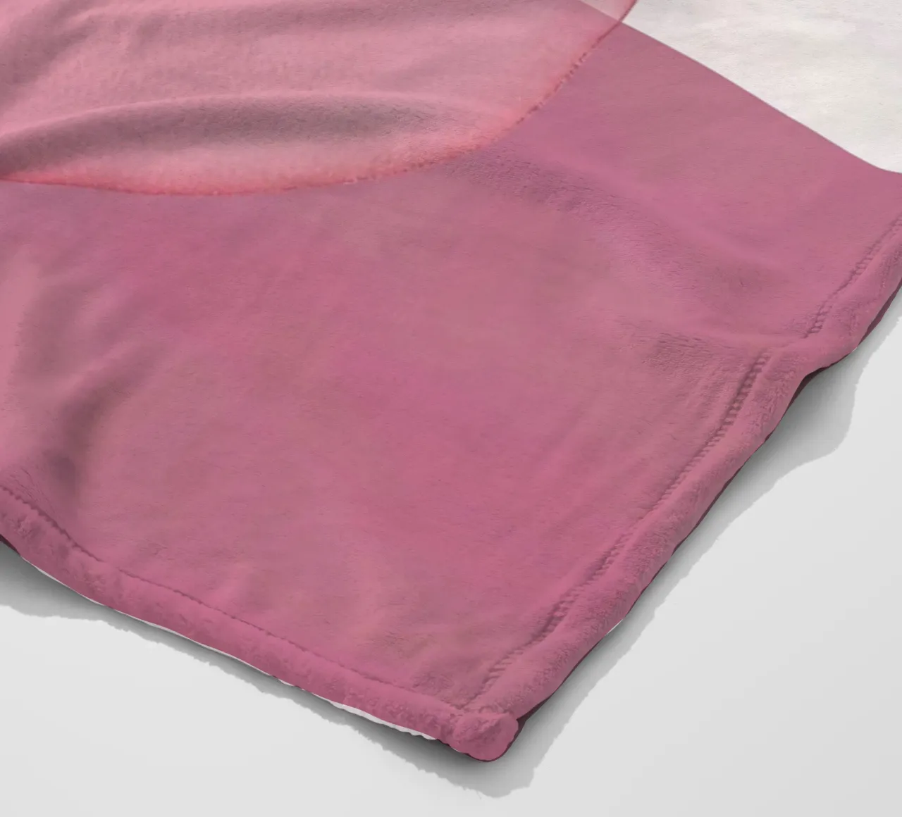Dusty Pink mid century minimalistic abstract modern print co fleece blanket by WijdevenPrints