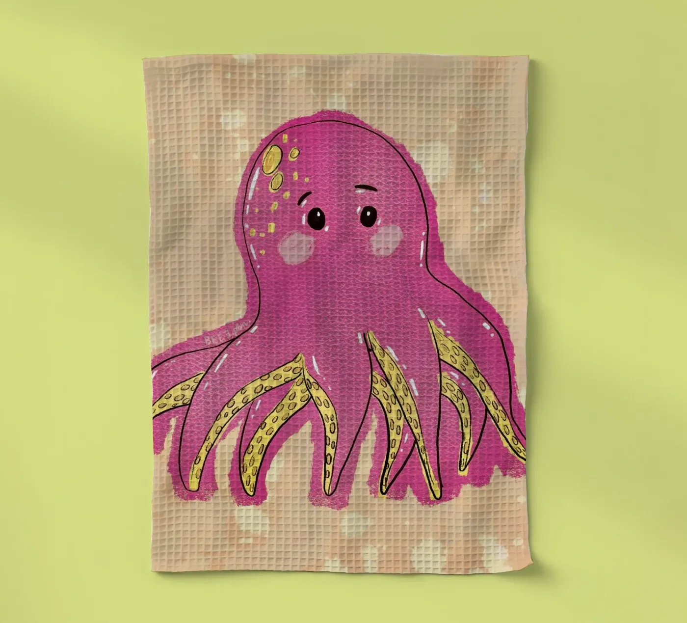 Pulpito tea towel by Beeeplan