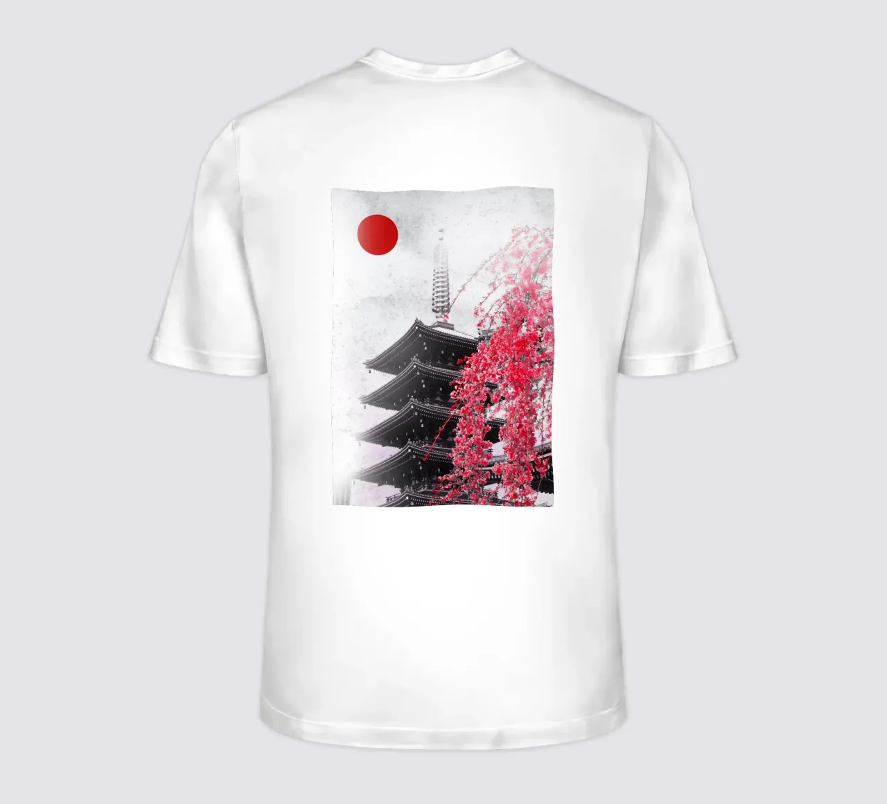Templo Pagoda de Japón camiseta de arizrab