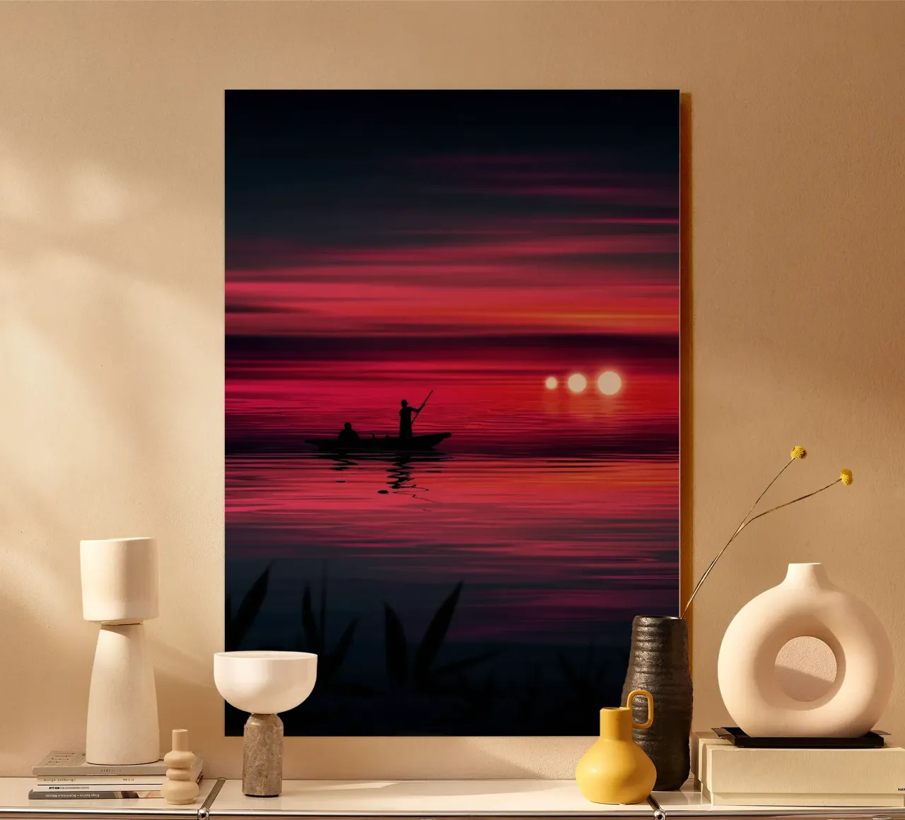 Visser Zonsondergang forex-plaat van arizrab