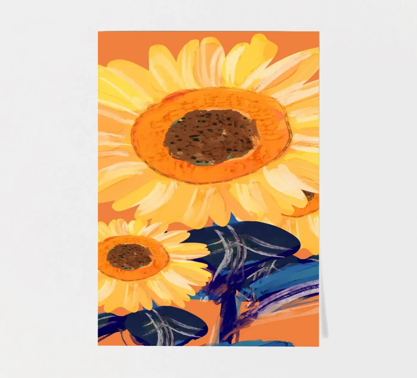 sunflowers sticker sheet by ThingDesign