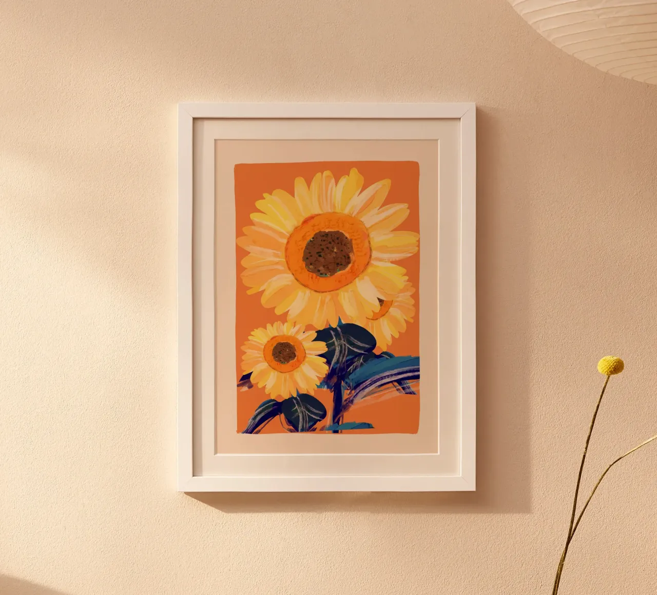 sunflowers poster by ThingDesign